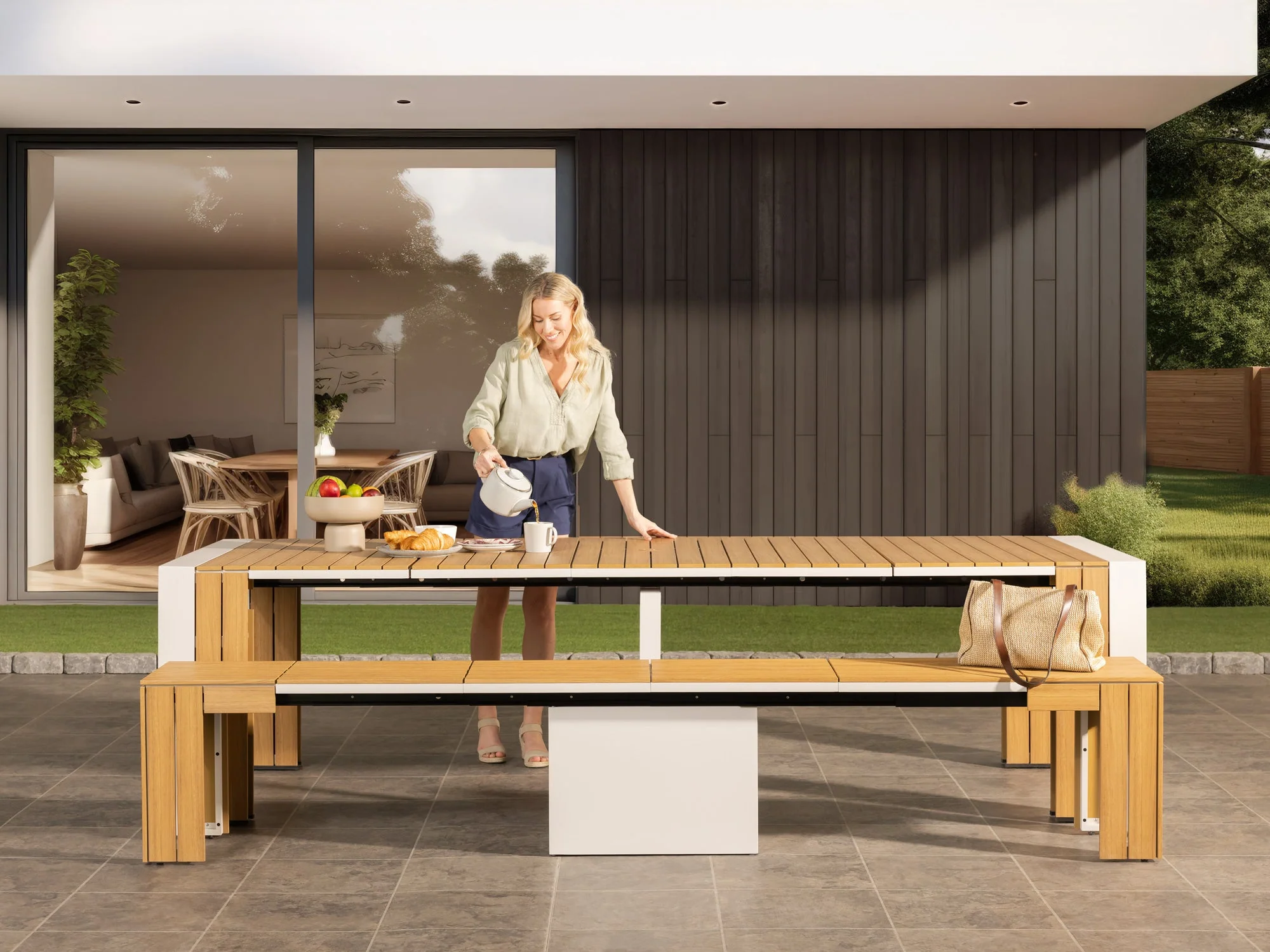 Ensemble Table Extensible Extérieur - Le Pratique - Image 19