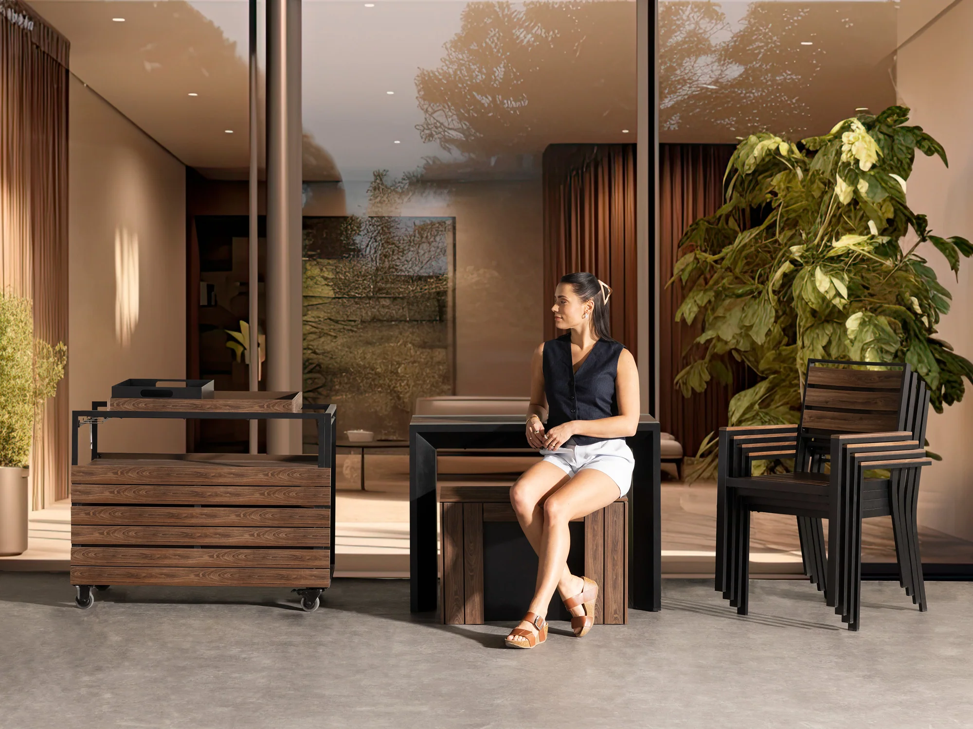 Ensemble Table Extensible Extérieur - Le Familial - Image 28
