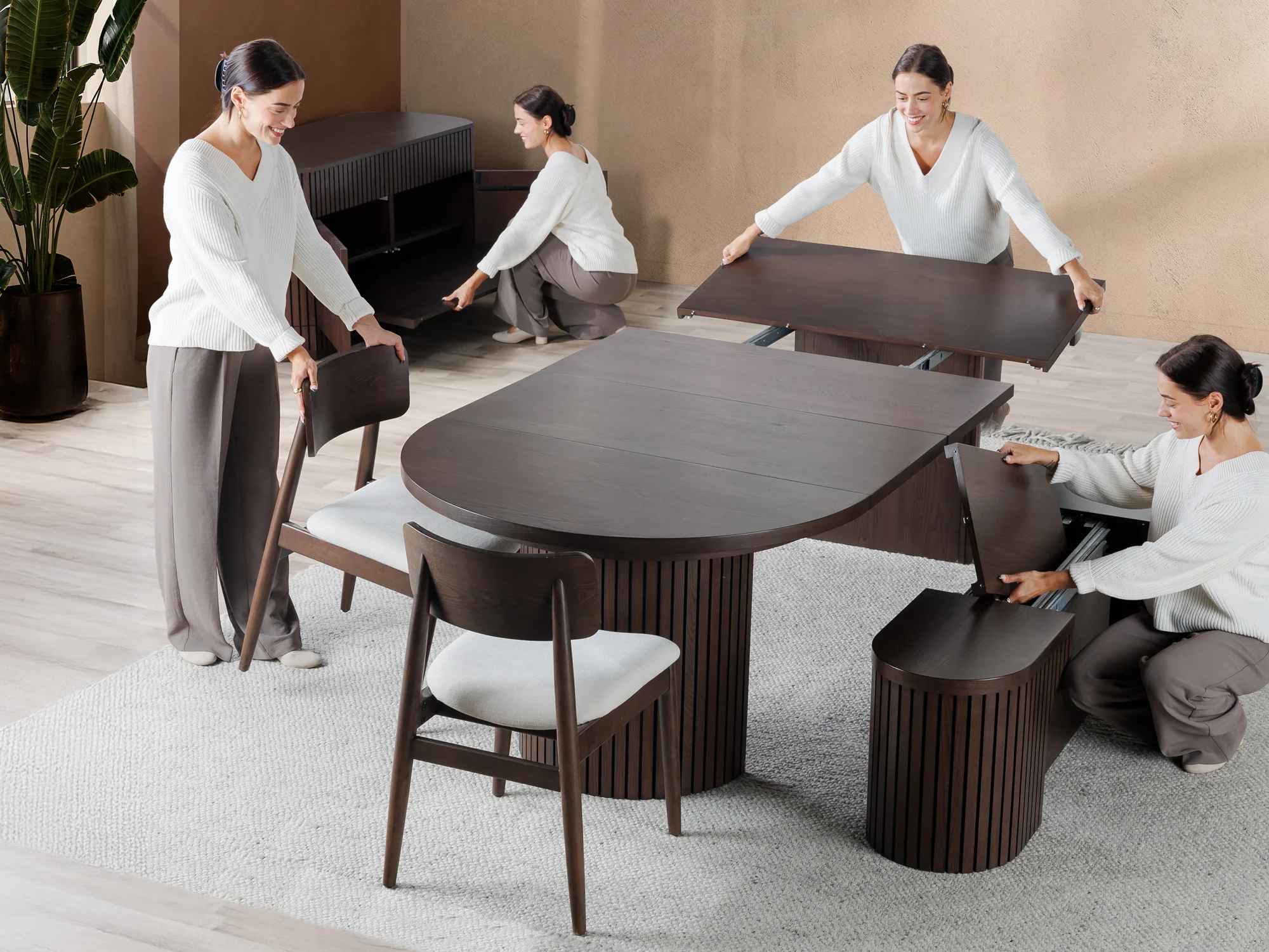Ensemble de Salle à Manger Rond - Le Familial - Image 40