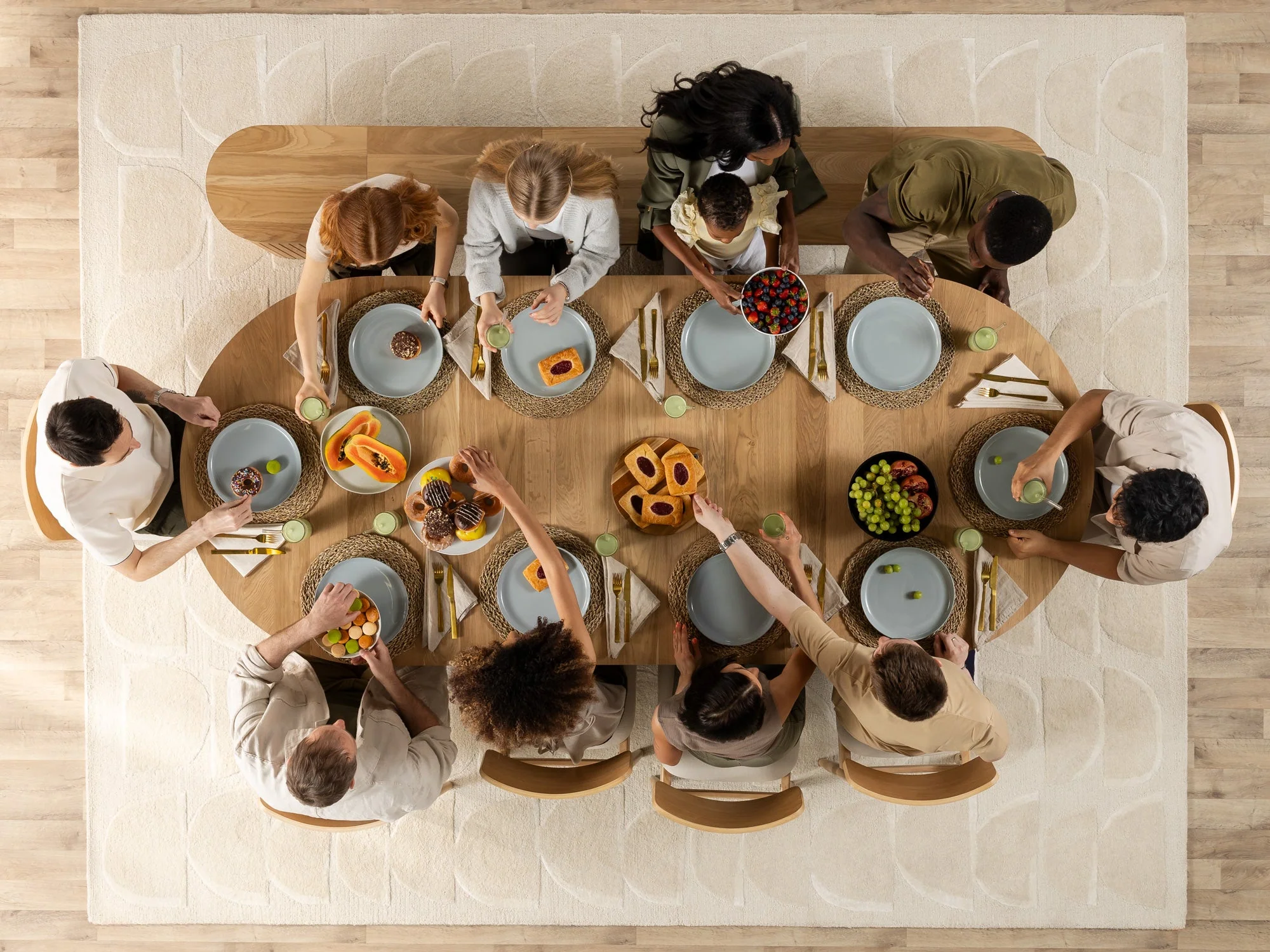 Ensemble de Salle à Manger Rond - L'Hôte - Image 21